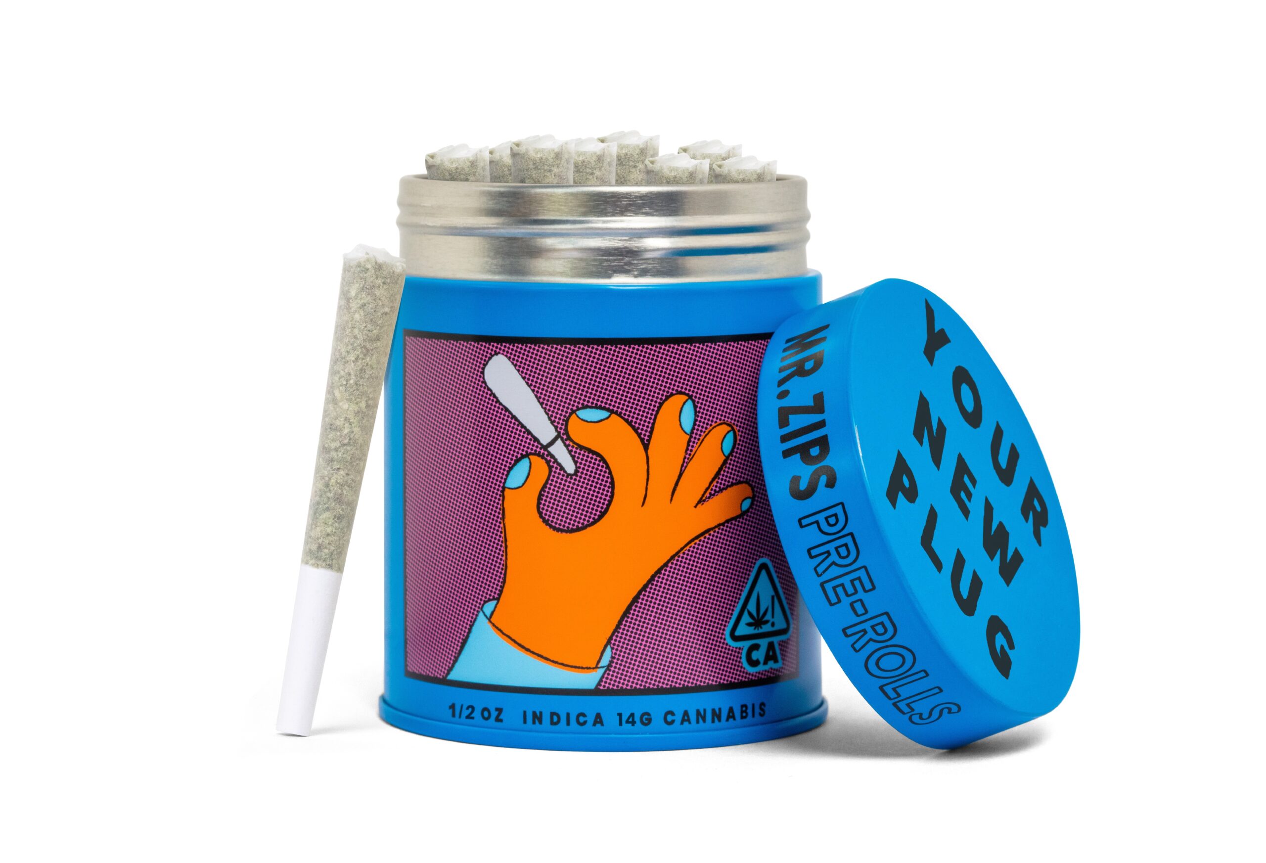 079ac371-0453-4bb3-97dd-d11875f17ba6-1 Mr. Zips - OG Cherry (Indica) - Pre-Rolls 28-Pack 1/2oz (14g) - Image 1