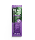 ZIG-ZAG - Hemp Wraps - OG Purp - (2 Wraps/Pack)