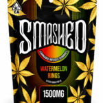 SMASHED - Watermelon Rings - Cannabis Infused Gummies THC 1500mg