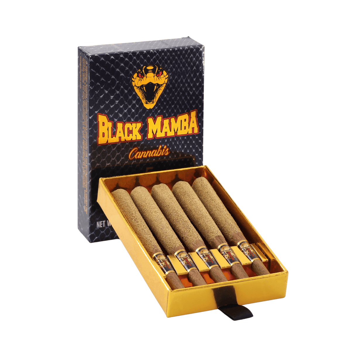 1773960864-bm_5-pack Black Mamba - (Hybrid) Watermelon Mimosa OG - Infused Blunts 5pk (6g) - Image 1