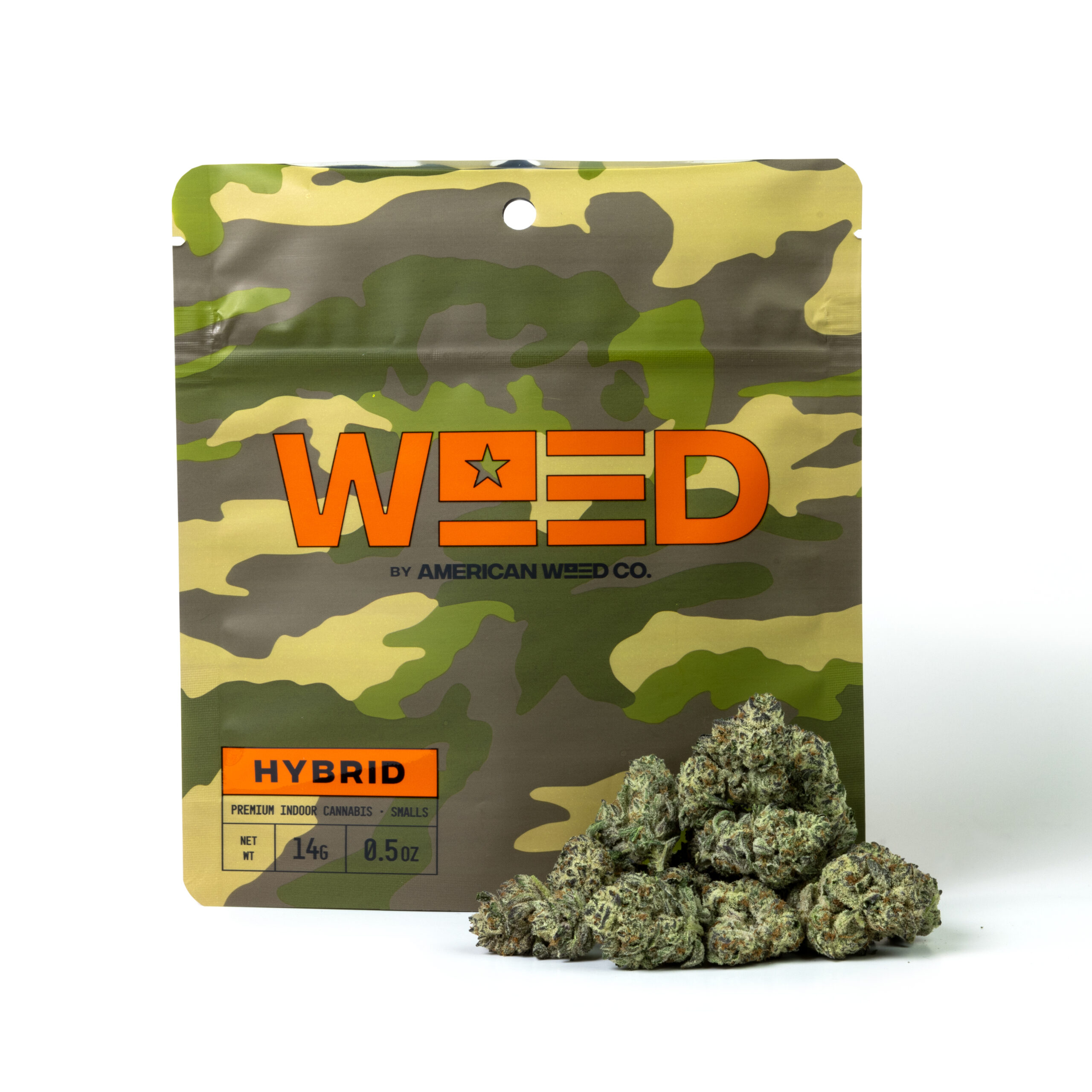 3a3b4423-e491-42b7-a1d5-f2e7bbf84b2a American Weed Co. - Glitter Bomb - Hybrid - Premium Flower (Smalls) 1/8oz (3.5g) - Image 1