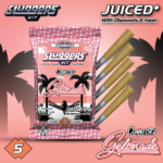 Sluggers X Connected - Infused Preroll - Sativa - Gelonade -  0.7g 5pk (3.5g)