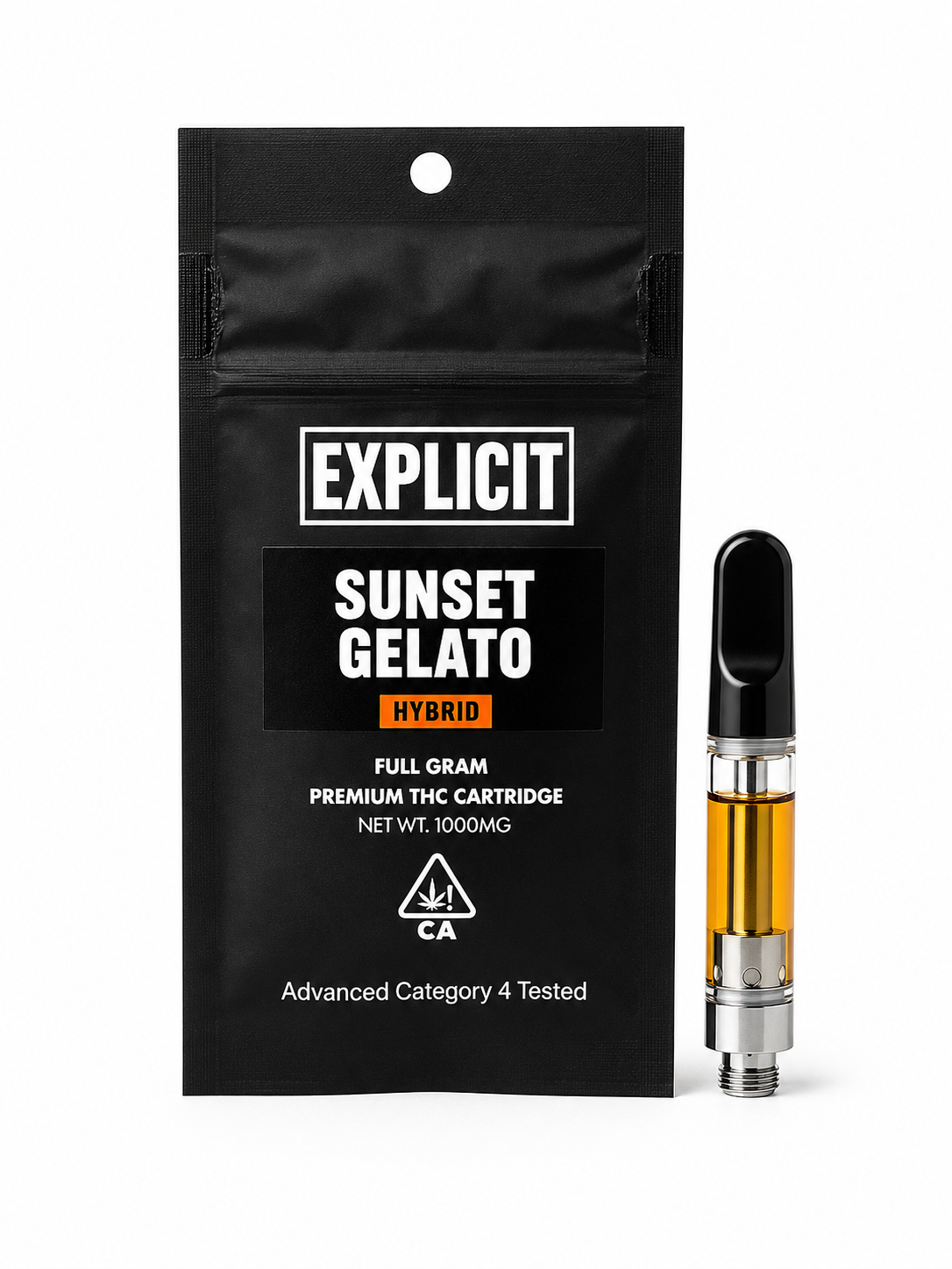 c7b66414-cffc-4007-8d89-e8e72448d14f Explicit - Sunset Gelato (Hybrid) - Cartridge 1g - Image 1