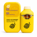 Lemonmade - Purple Passionfruit (I) x Pink Pineapple (S) - Liquid Live Diamonds Dual AIO Vape 2g
