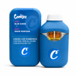 Cookies - Blue Suede (I) x Snow Montana (I) - Liquid Live Diamonds Dual AIO Vape 2g