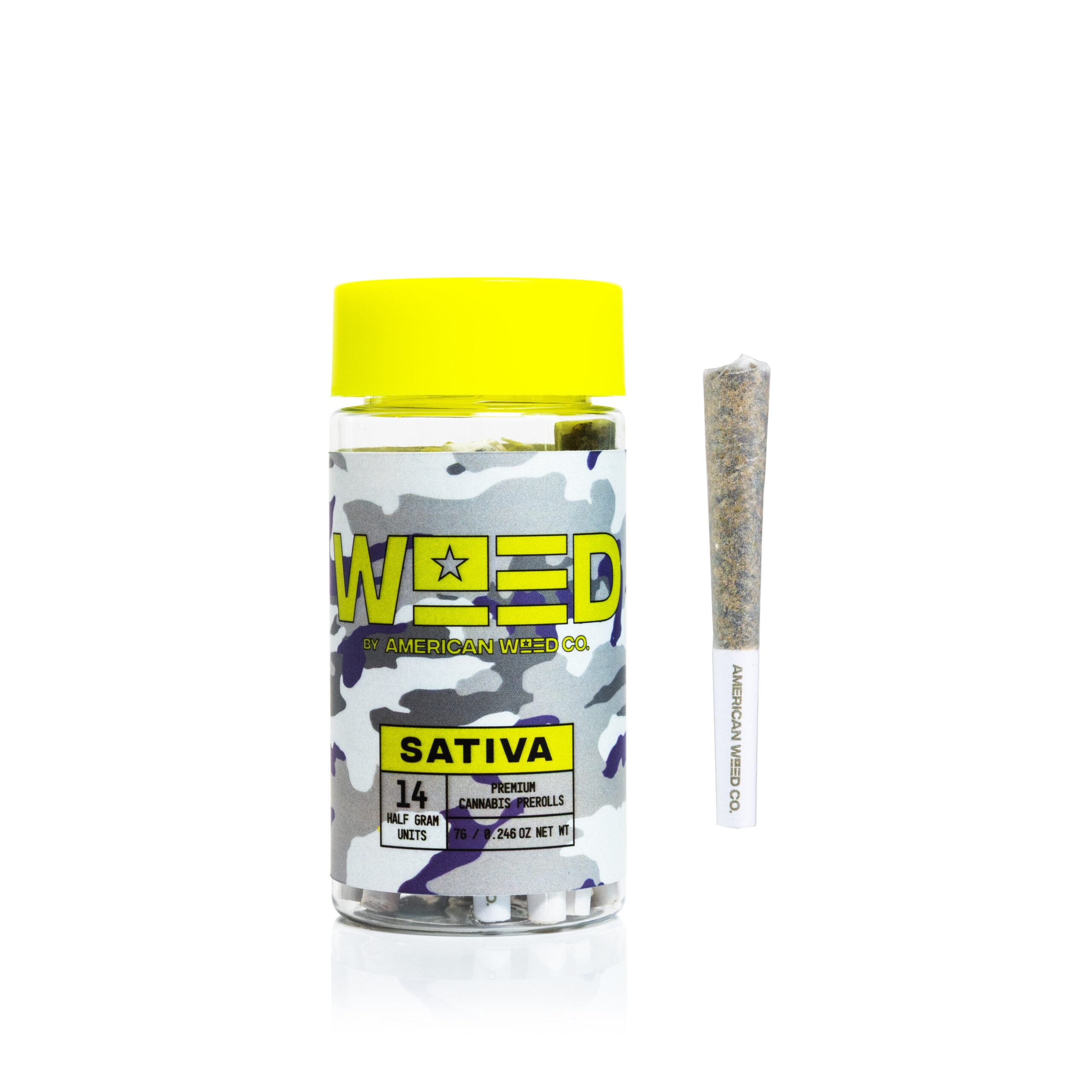 89a3cbb8-b0ce-4fcc-b49a-cb640f99a753 American Weed Co. - Strawberry Diesel- Indica - Pre-Roll | 14-Pack 0.5g (1/4oz) - Image 1