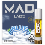 Mad Labs - Blue Razz (Indica) - Premium Vape Cartridge (Gold Edition) 1g