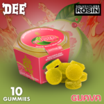 Dee - Gummies (Solventless Rosin) - Refresh - Guava - THC 100mg