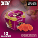 Dee - Gummies (Solventless Rosin) - Reset - Mangosteen - THC 100mg