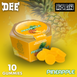 Dee - Gummies (Solventless Rosin) - Energy - Pineapple - THC 100mg