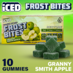 ICED - Restore - Granny Smith Apple - Frostbites Gummies THC 100mg (10pk)