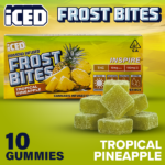 ICED - Inspire - Tropical Pineapple - Frostbites Gummies THC 100mg (10pk)