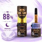 Black Mamba - Blueberry Kush (Indica) - Live Resin Cartridge 1g