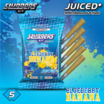 Sluggers X Cookies - Infused Prerolls - Sativa - Blueberry Banana -  0.7g 5pk (3.5g)
