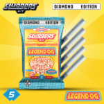 Sluggers - Infused Prerolls Diamond Edition - Indica - Legend OG -  0.7g 5pk (3.5g)