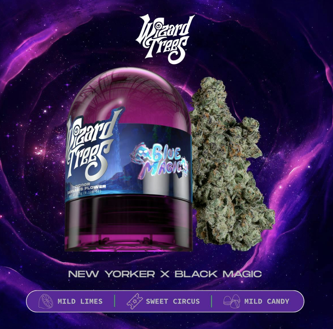 Screenshot 2026-08-18 at 6.06.20 pm *Wizard Trees | 3.5g Flower - Blue Magic - Image 1