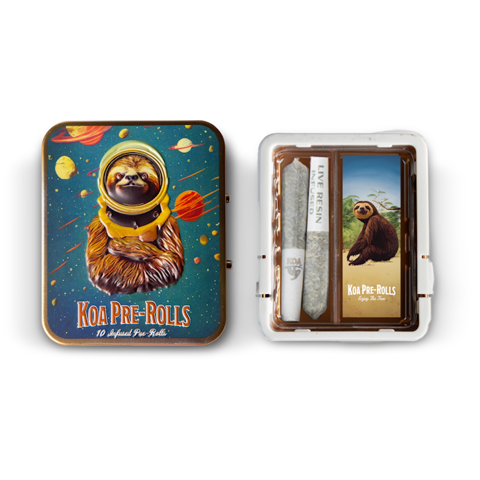 6f9e2e0a-8211-4d8b-a1e1-2afd880df4cf Koa Cannabis Co. - Infused Pre-Rolls - 2 Pack - Hybrid - Blue Dream x Wedding Cake (0.7g) - Image 1