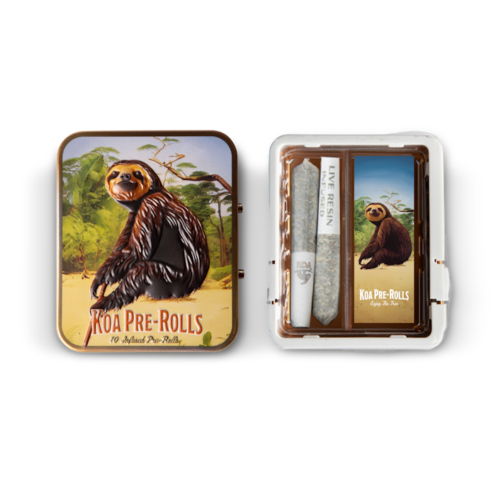 7fe35845-3dd8-4f83-954b-4fc75b1eb796 Koa Cannabis Co. - Infused Pre-Rolls - 2 Pack - Sativa - Sour Diesel x Durban Poison (0.7g) - Image 1