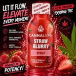 Cannalean - Strawblurry - Syrup 1000mg THC