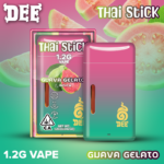 Dee Thai | Guava Gelato | Thai Stick Vape 1.2g