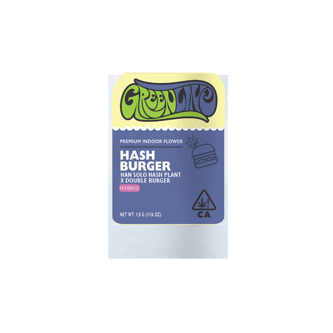 Hash Burger Teenth Bag-1769402868 Greenline - Premium Indoor Flower | Hash Burger | 1.8g - Image 1