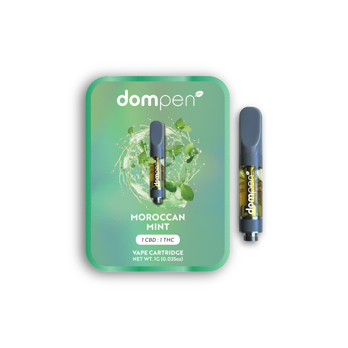 TransBG_Cartridge_Ratio_MoroccanMint_dcbmm-1789684815 Dompen - 510 Cartridge - Ratio - 1 to 1 - Moroccan Mint (1g) - Image 1