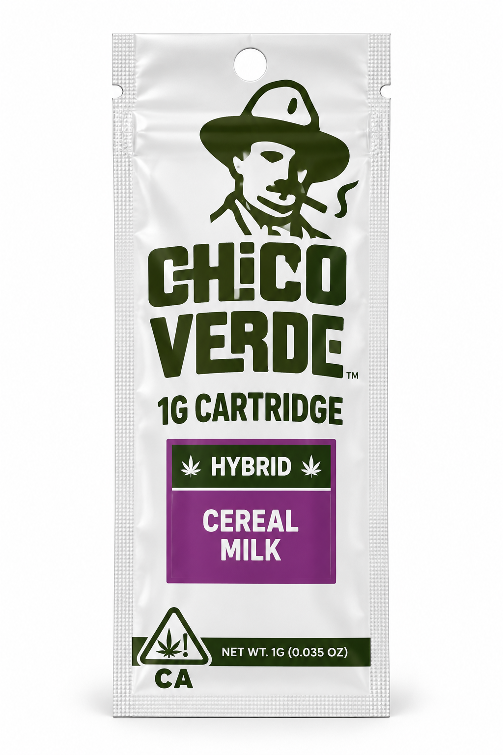 a190475e-a3aa-4cef-90ea-dfe1ee7cf4fe Chico Verde - Vape Cartridge - Cereal Milk - 1g - Hybrid - Image 1