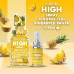 MOODS - Hybrid Pineapple Fanta - Sublingual Spray - THC 1000mg