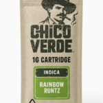 Chico Verde - Vape Cartridge - Rainbow Runtz - 1g - Indica