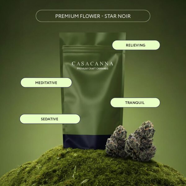 Casacanna - Star Noir – Premium Flower 1/2oz (14g)