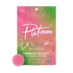 Platinum Vape - 100mg Distillate Gummy - Watermelon - Hybrid