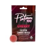 Platinum Vape - 100mg Live Resin Gummy - Cherry - Hybrid