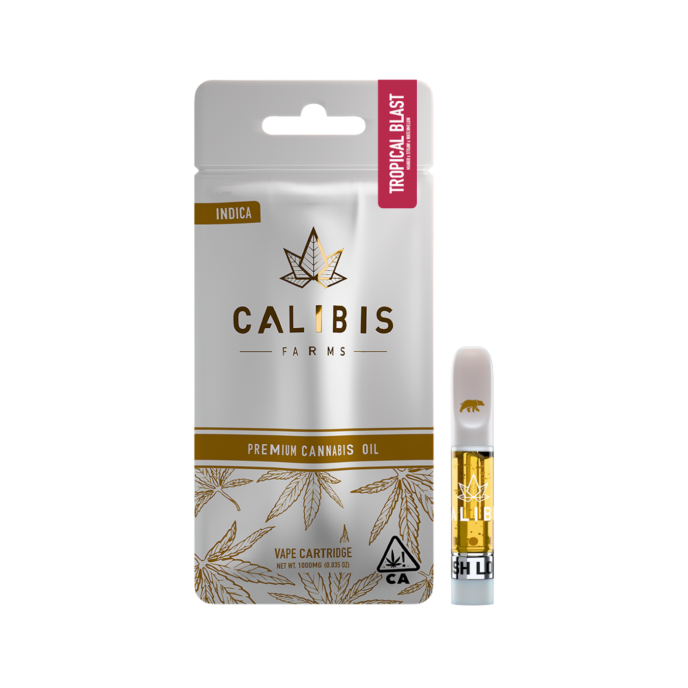 TROPICAL BLAST - INDICA-1791232081 Calibis | 1g | Indica | Tropical Blast - Cartridge - Image 1