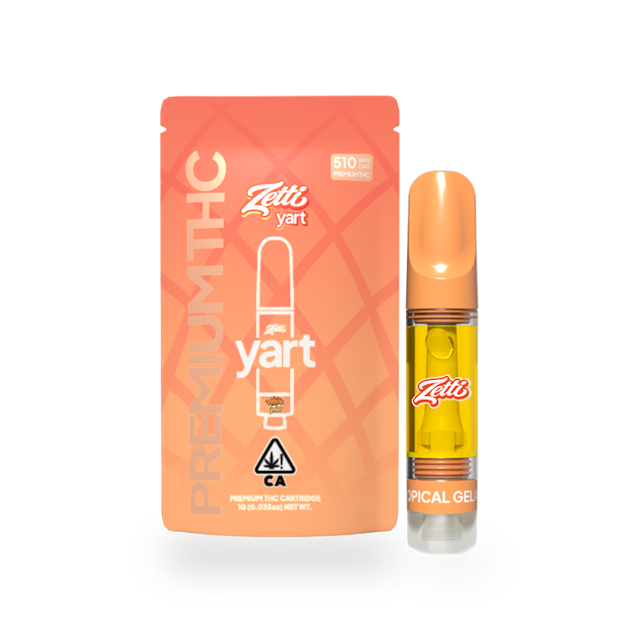 YART_TROPICALGELATO-1787081676 ZETTI | 1g | Yart | Tropical Gelato | Hybrid - Image 1