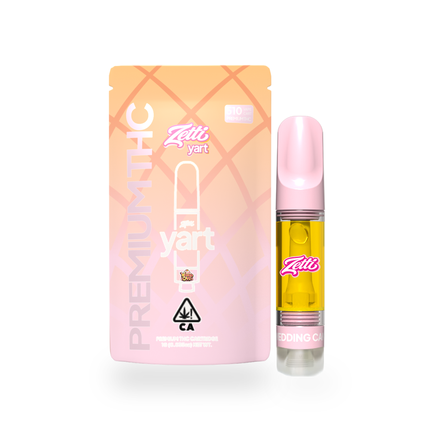 YART_WEDDINGCAKE-1787081794 ZETTI | 1g | Yart | Wedding Cake | Indica - Cartridge - Image 1