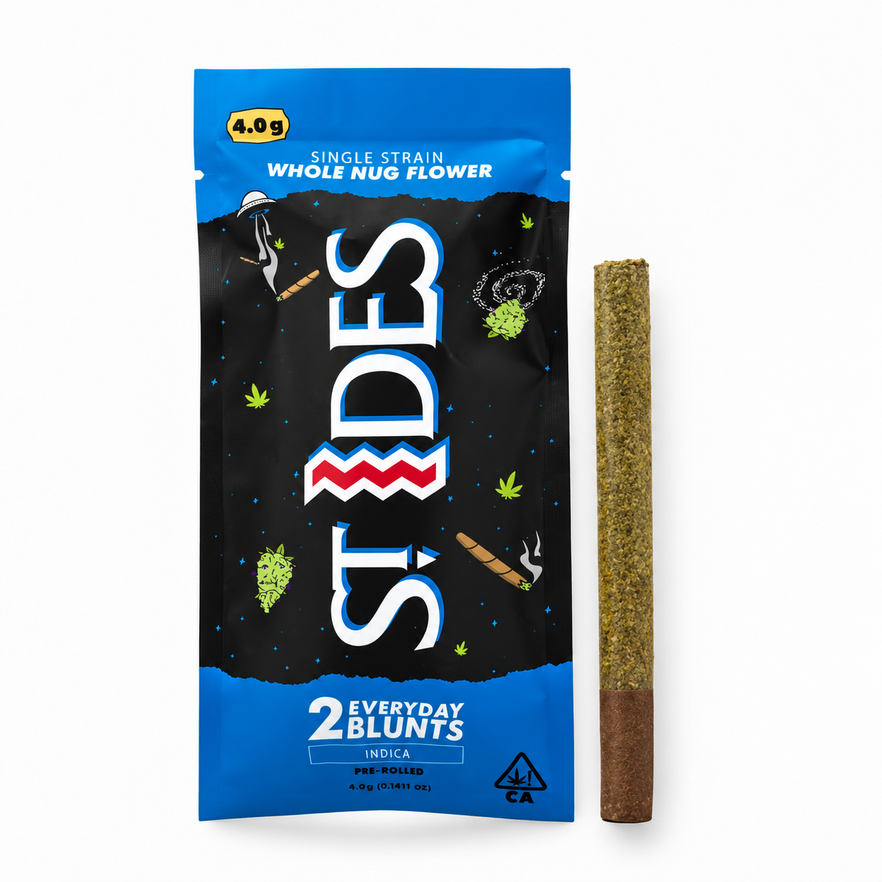 a0684fb0-f425-4d83-b222-ae56d001bc30 St Ides - Dog Food | Everyday Blunts | 2g each | 2pk - Image 1