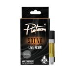 Platinum Vape - 1ml Live Resin Cartridge - Mellow Melon - Indica